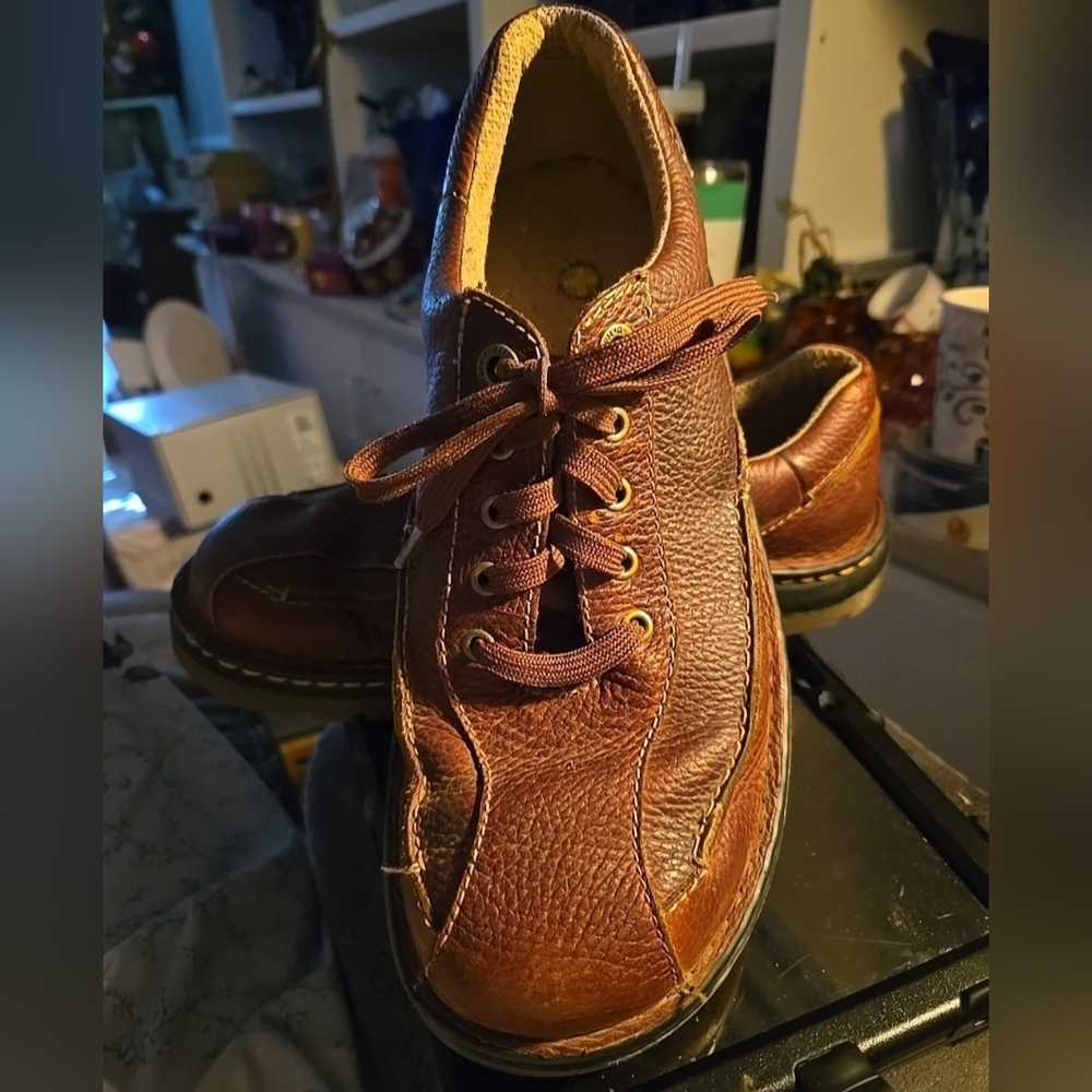 DR MARTENS Leather Oxfords 11200 Men's Size 9 Ladies 10 Vintage, 1